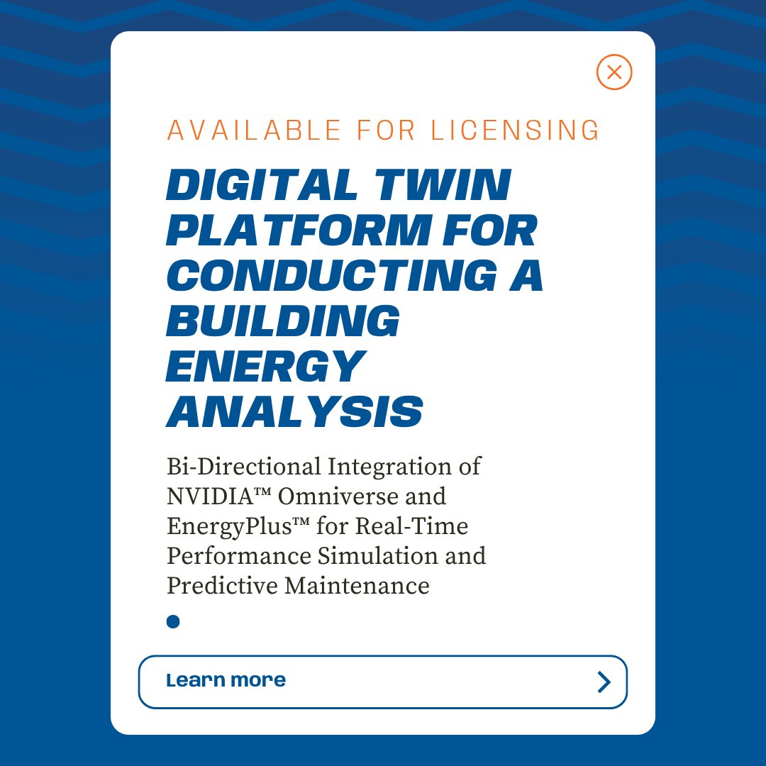 UFOTL's tweet photo. @UFRinkerSchool researchers have developed a digital twin platform that connects live IoT sensor data with real-time simulation tools, allowing for high-fidelity energy analysis and predictive maintenance. π οΈ
License this #GatorMade tech today!
π: https://t.co/Tfao1tD53Z https://t.co/gis6rcAwOm