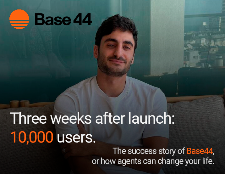 lazz4r's tweet photo. Most of you are still hiring humans to do what an agent can loop overnight, and make far more money doing it.

Maor Shlomo built Base44 alone, no funding, no team, as a side project. He didn't write most of the code himself, he prompted Claude to write it and shipped a platform that lets anyone build an app by typing what they want. Three weeks after launch: 10,000 users. Six months in: 250,000 users and $189,000 in profit a month.

Wix bought it in June 2025 for $80 million, cash. The team was eight people. The product that got priced at $80M was one guy talking to an agent.

This isn't the first time a company got valued on what its agents could do instead of what its headcount could do, and it won't be the last. I mapped the whole arc, from a script that just echoed your own words back at you in 1966, to agents closing deals like this one, in the post below.