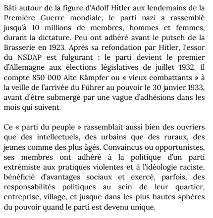Anthony_Guyon's tweet photo. 1/6. La rentrée de @PComposes 
Marie-Bénédicte Vincent, Histoire du parti nazi. Hommes et femmes dans le NSDAP. 1919-1945
En librairie le 27 août. https://t.co/ZkVvx3lQi8