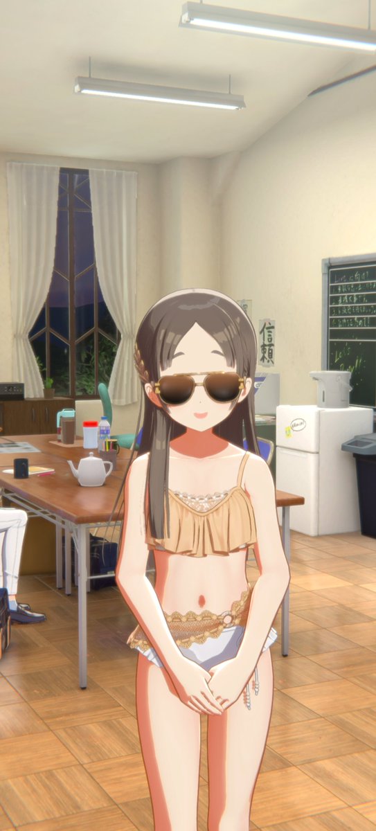 monecean's tweet photo. 倉本さん、この夏はこの状態で過ごしてもらいます。 https://t.co/U82vM6FTP1