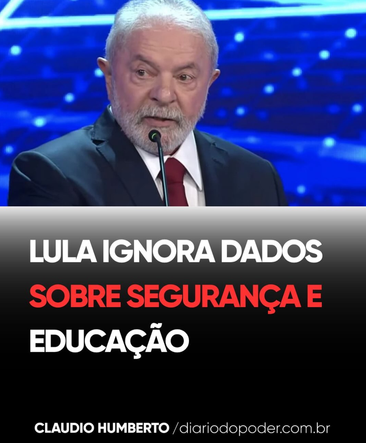 silvionavarro's tweet photo. Diz a nota: "Lula usou dados falsos para sustentar sua “tese”. Ele disse que enquanto um presidiário custaria em média R$35 mil a Estados como São Paulo, “um menino na universidade custa R$20 mil”. Mais uma vez, como se jacta sempre, Lula mentiu. O gasto médio do poder público com a população carcerária é de R$31.653 anuais por detento, enquanto o custo por aluno de universidade federal, bem maior, bate os R$52.533".