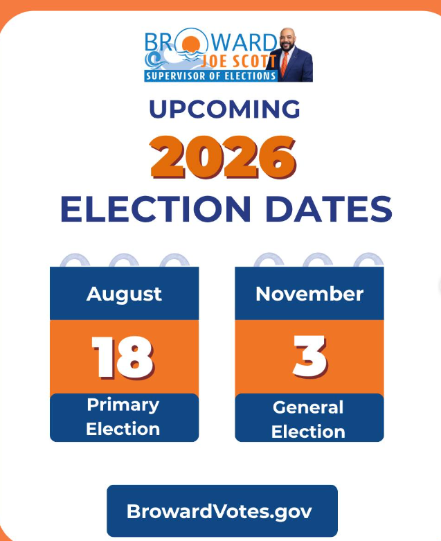 WhiddonRogers's tweet photo. BROWARD COUNTY: IT'S ELECTION DAY! @DrNesmith_Dir @ECharisse25643 @BCPSLeadership @BCPSCentral https://t.co/j5tsPu8ZGY