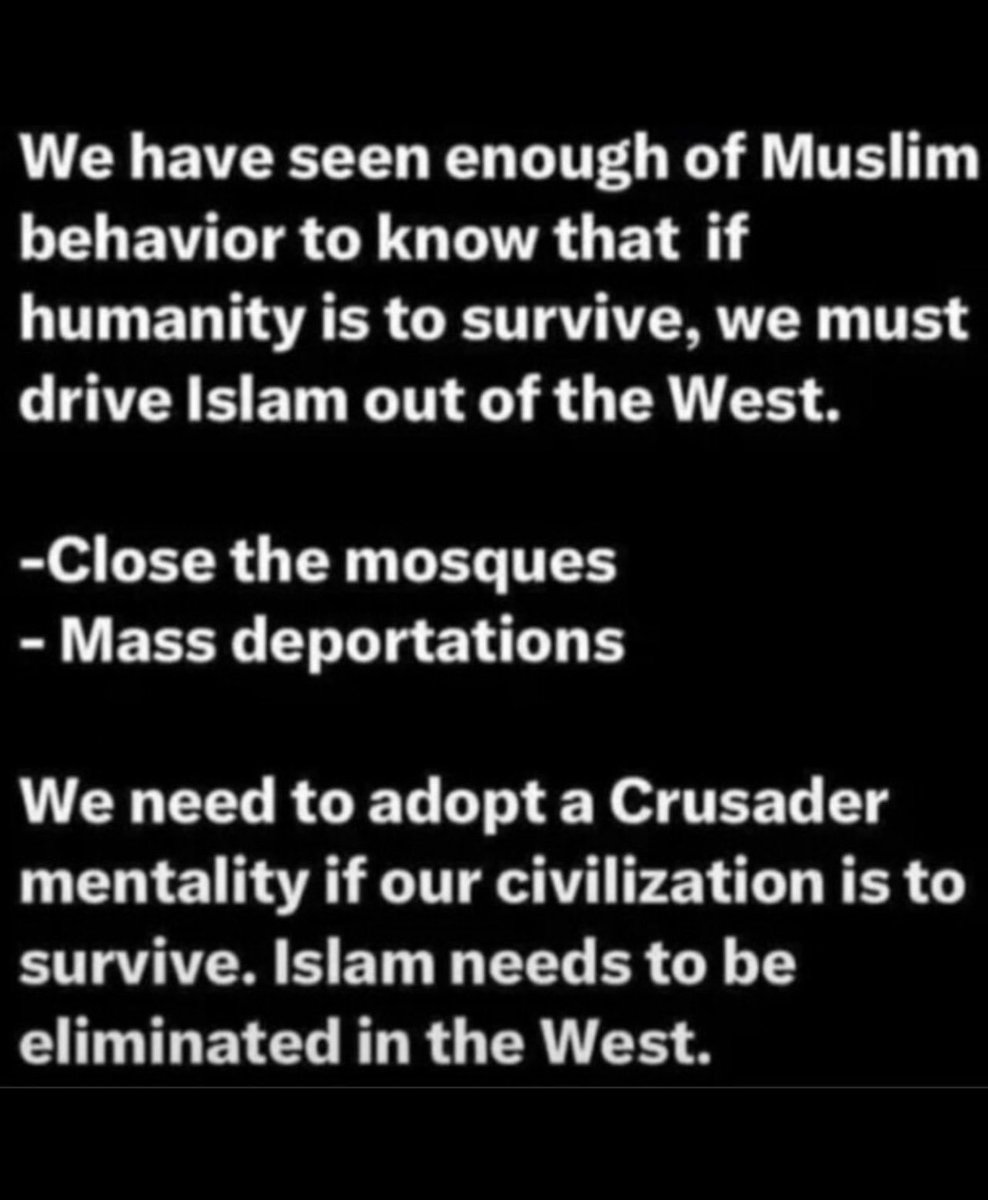 gaye_gallops's tweet photo. ♦️”The parasitic ideology is about conquering without ever having to fire a shot.”

♦️”It is conquering via maternity wards, conquering in the delivery room.” 

♦️Charlie Kirk WARNED us about the threat of Islam.

♦️THERE ARE MOSQUES IN EVERY STATE

You heard me…think about that https://t.co/hey6jVlvo4