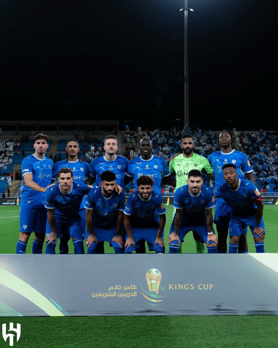 TheoHernandez's tweet photo. To the next round! 🏆✅ @Alhilal_EN 💙 https://t.co/uUN4txCLhS