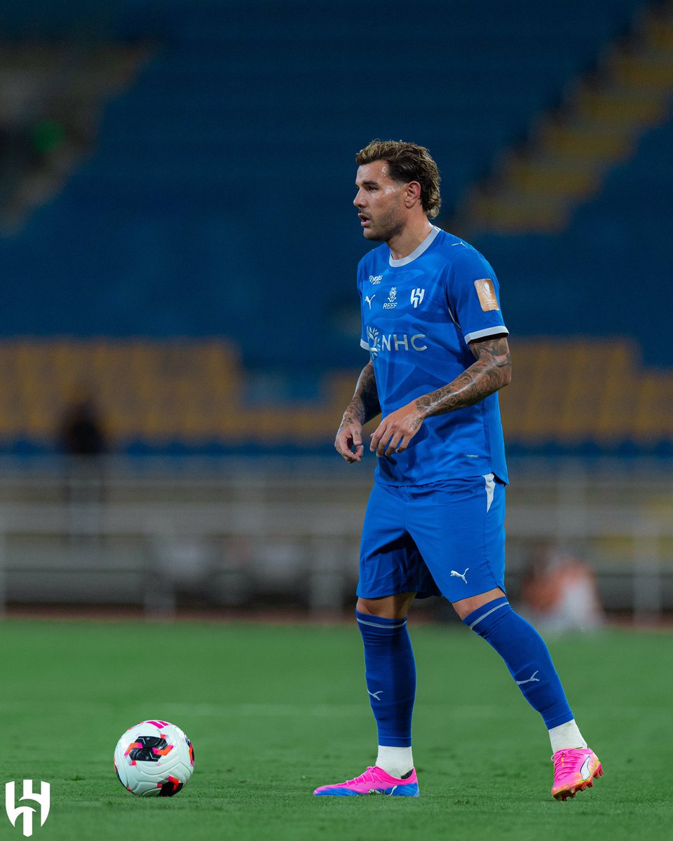TheoHernandez's tweet photo. To the next round! 🏆✅ @Alhilal_EN 💙 https://t.co/uUN4txCLhS