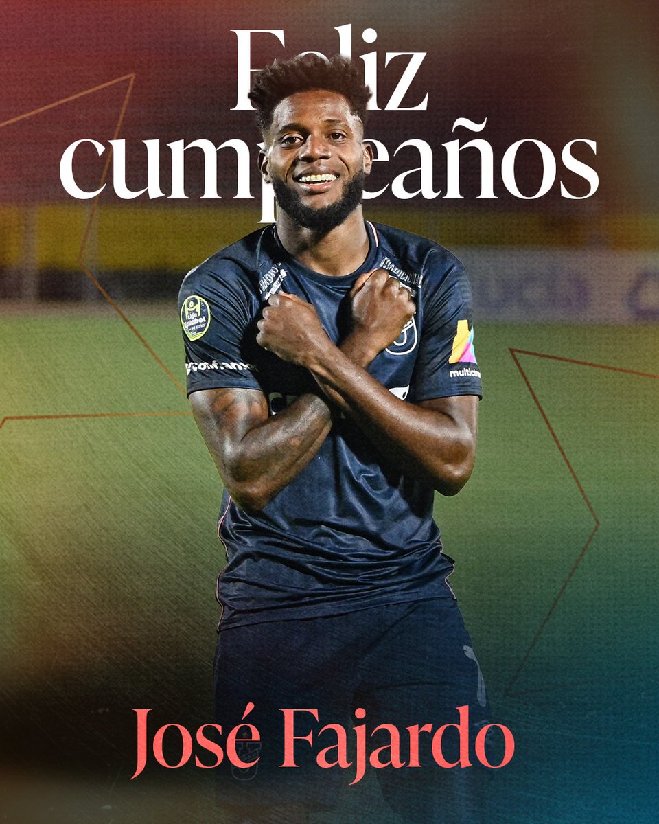 UCatolicaEC's tweet photo. 🎉| Hoy celebramos y deseamos un feliz cumpleaños a #JoséFajardo delantero de nuestro #TrenAzul

¡Felicidades en tu día Pantera! 🎈

#todosporcatólica 
#familiacammarata 
#alamaneracammarata https://t.co/wscjYUnZwz