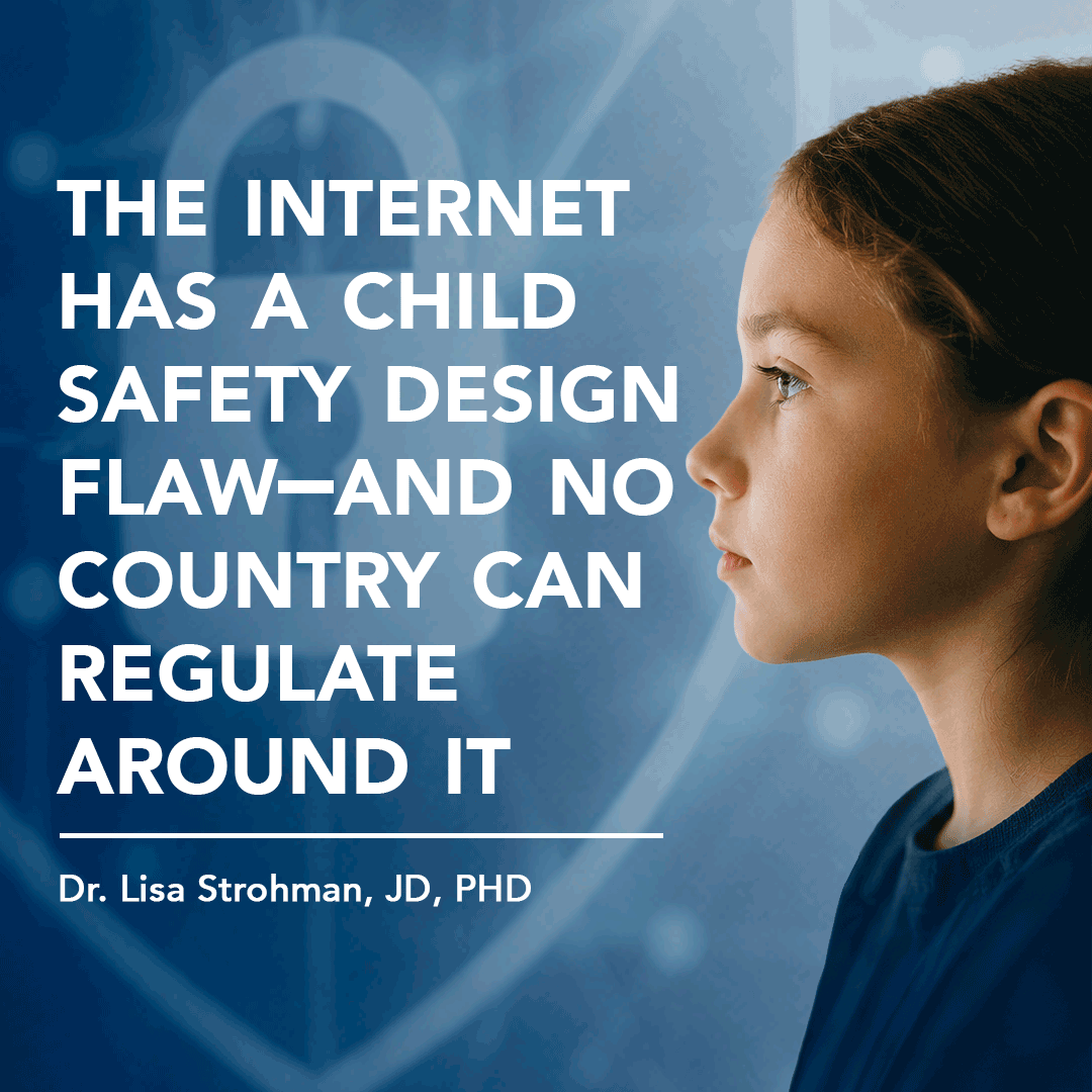 DrLisaStrohman's tweet photo. We've spent years debating age verification and parental controls.
In my latest op-ed, I explain why protecting children requires a global, privacy-preserving trust infrastructure, not more surveillance.
Read full op-ed: https://t.co/fQIYmTqopz
#ProtectKidsOnline #DigitalTrust https://t.co/kJUAgN7DBN
