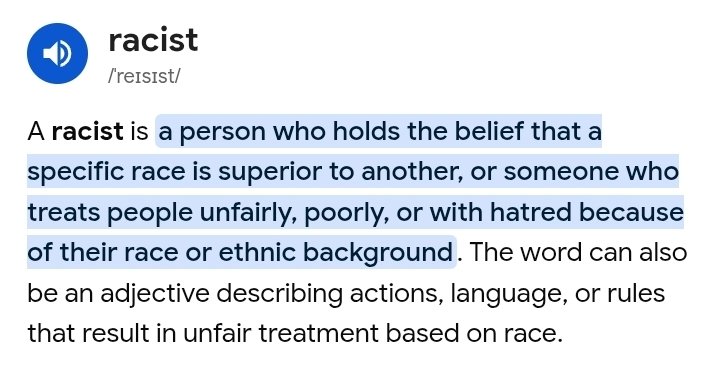 dayonelian's tweet photo. 📌 
This is literally def of racism, but none of the members have shown this behavior. Quite the opposite, especially Tarzzan he supports his Black friends and treats everyone equally
 + he never even said the n word y’all claim he did (proof in replies) https://t.co/jiKunJqZXn