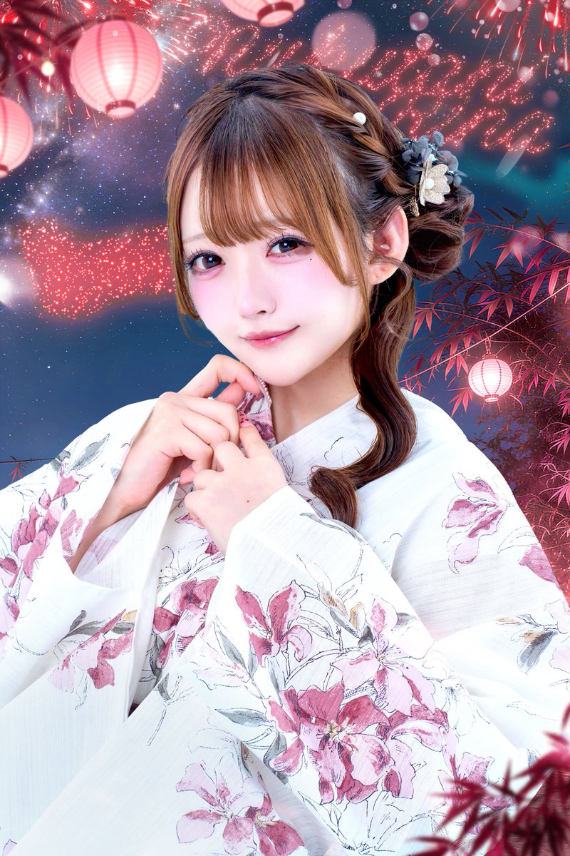 Yoruamiofficial's tweet photo. ₊˚⊹ 𓂃🎆𝒀𝒖𝒌𝒂𝒕𝒂 𝑽𝒊𝒔𝒖𝒂𝒍🎐𓂃 ⊹˚₊

❤️炎谷莉奈
『この夏はりなにください♡』

#よるあみ  #よるあみと夏 https://t.co/aONwHDIJVJ