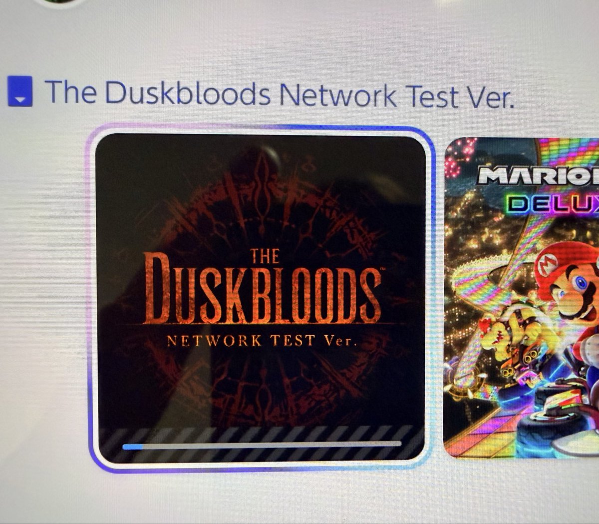 vassillios16's tweet photo. It’s real and it’s spectacular #theduskbloods #duskbloods #nintendo #switch2 #fromsoftware #networktest https://t.co/IRPhgM37iy