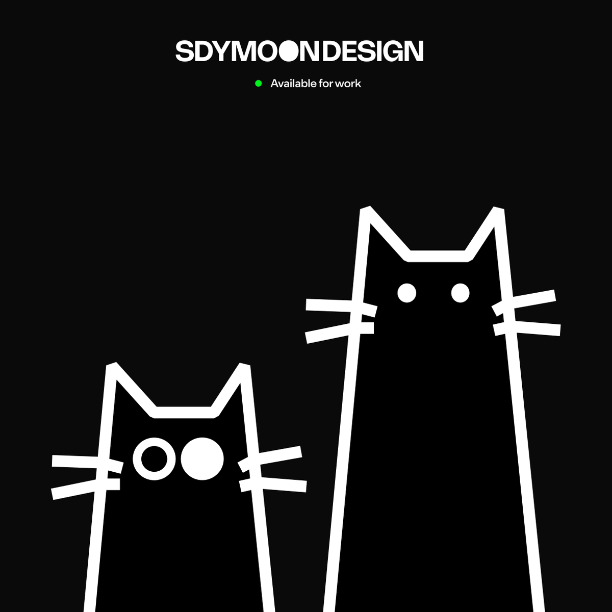 Sdymoondesign's tweet photo. Designed a minimal app icon for a cat community https://t.co/5NP2VI428l