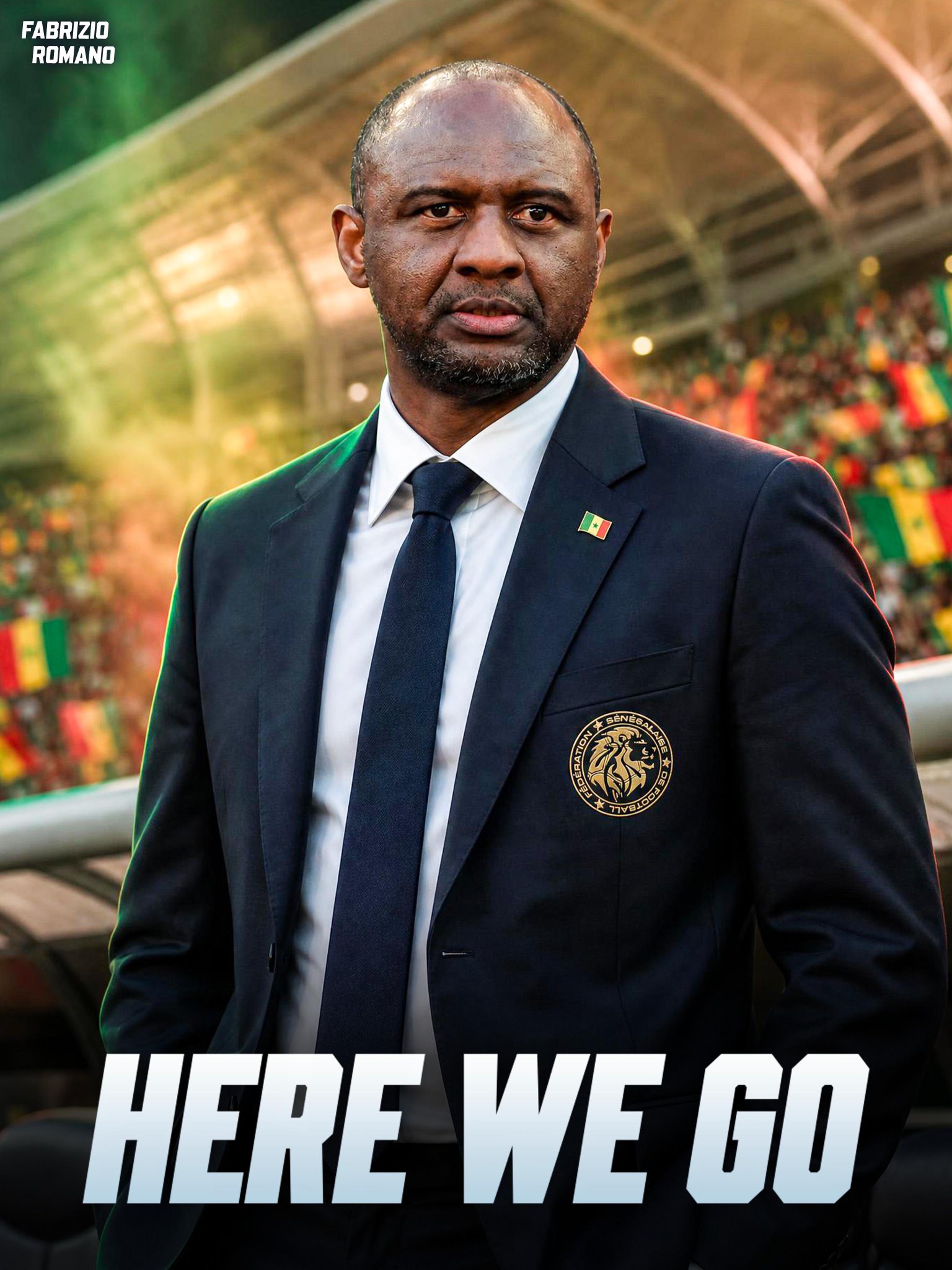 Vieira new Senegal national team head coach