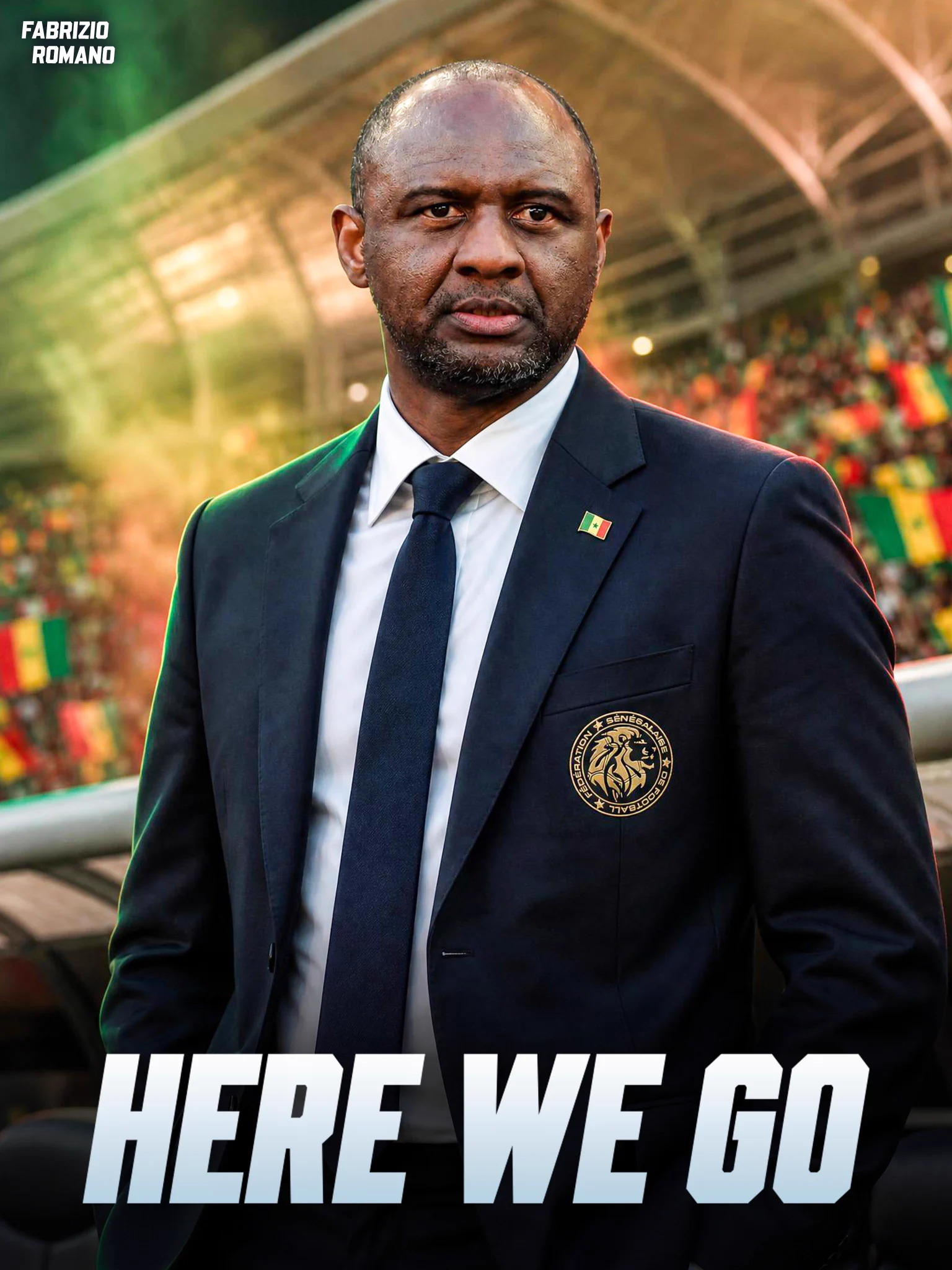 Vieira new Senegal national team head coach