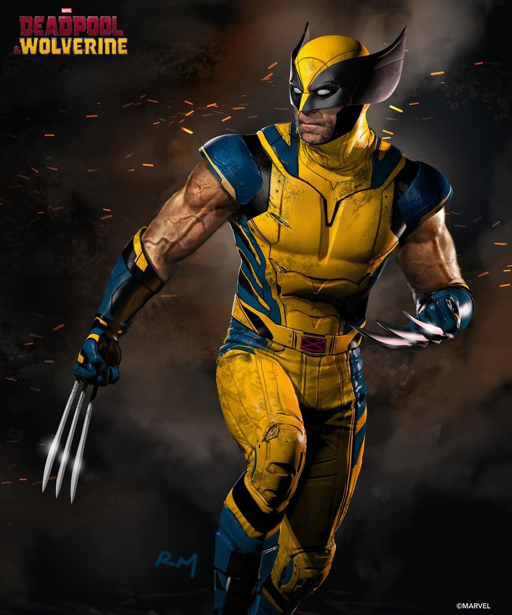 FrozenBubble69's tweet photo. If the leaked images are real, then it's disappointing that the Wolverine suit still has the sleeves and not the sleeveless w/shoulder pads look 🥲 https://t.co/k6ICaSyvKu
