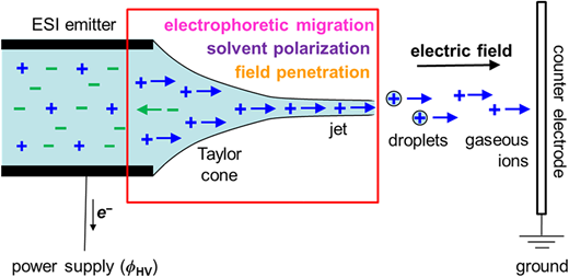 KonermannLab's tweet photo. How does an electrospray actually form, molecule by molecule? 

@mdolatkh tackles the question with atomistic MD, revealing key roles for dielectric effects and electrophoretic charge separation.

Check it out in J. Phys. Chem. B! 👇
https://t.co/JMZwNBFQ5h https://t.co/fyWoVh1Y9h