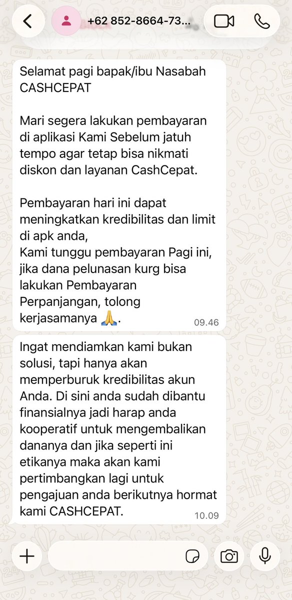 ninananania's tweet photo. 2 aplikasi edan japo besok tapi nagihnya udah gak kira kira??? kalau udah gini jadiin prio terkahir aja ya kan guyss??? #wargadebtfree https://t.co/3RS5OtjhBi