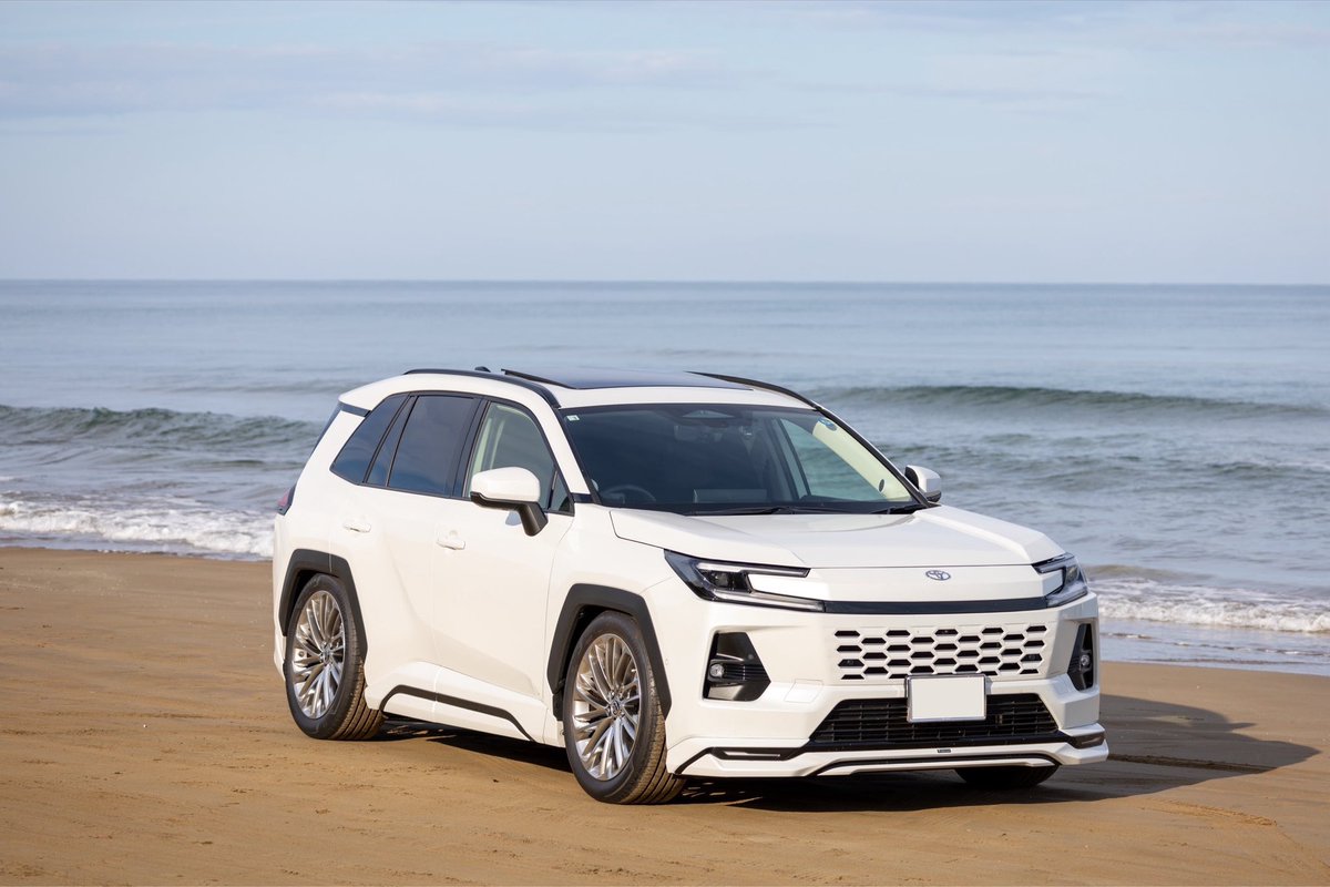 sato_121's tweet photo. 千里浜なぎさドライブウェイで写真撮って帰ってきただけのお盆休み
#RAV4 #純正ホイール流用 https://t.co/K5CyxvTbIP