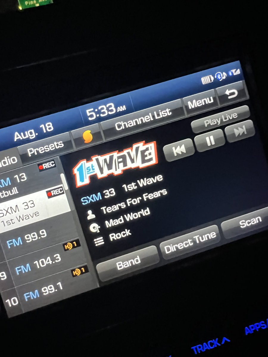 Lena18's tweet photo. Love when a fantastic song pops up on my morning commute. #TearsForFears #MadWorld https://t.co/OHbgH3cpJ1