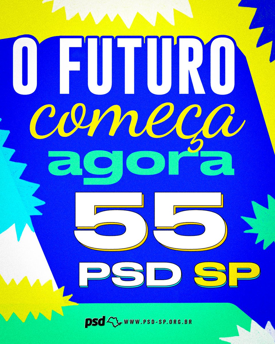 PSDSaoPaulo's tweet photo. A onda 55 está invadindo o estado! Vem com a gente e faça parte desse movimento. #PSD55 #SãoPaulo https://t.co/yblq2egtAG