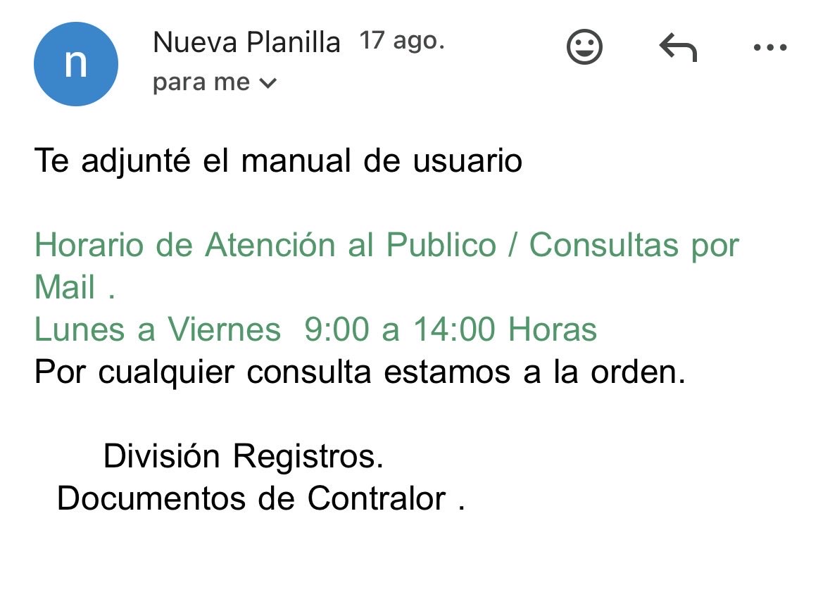 vaanealvarez's tweet photo. Algunos mails donde me responde con el manual (fueron varias veces). Encima no firma, ni siquiera da la cara. Tampoco tienen un canal de quejas como cualquier organismo del estado. https://t.co/TgtJwX324h