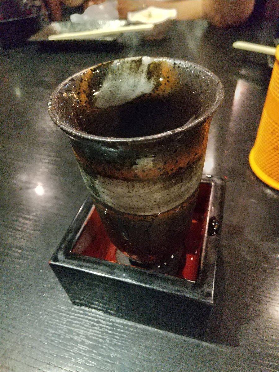 WemBojoe's tweet photo. ３軒目 カワハギ刺しとイカメンチ カツヲハラミ https://t.co/Ya96baYc8F