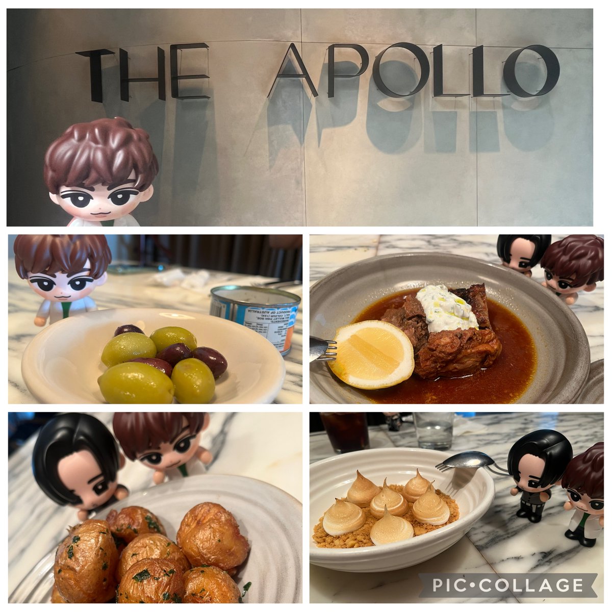 tamo05754774's tweet photo. 昨日は💚ちゃんとTHE APOLLOで🍽️✨
初めての🇬🇷料理だけどどれもとても美味しかった🙌
デザートのレモンパイ🍋🥧はビックリだったな😳
スタッフさんも笑顔と対応が素敵な方だったな♡
中々食べる機会がないものを食べるきっかけになるのも嬉しい限り🙂↕️
また遊ぼうね💚🖤
#すのちゅーぶ #THEAPOLLO https://t.co/UiZMW3ziRr