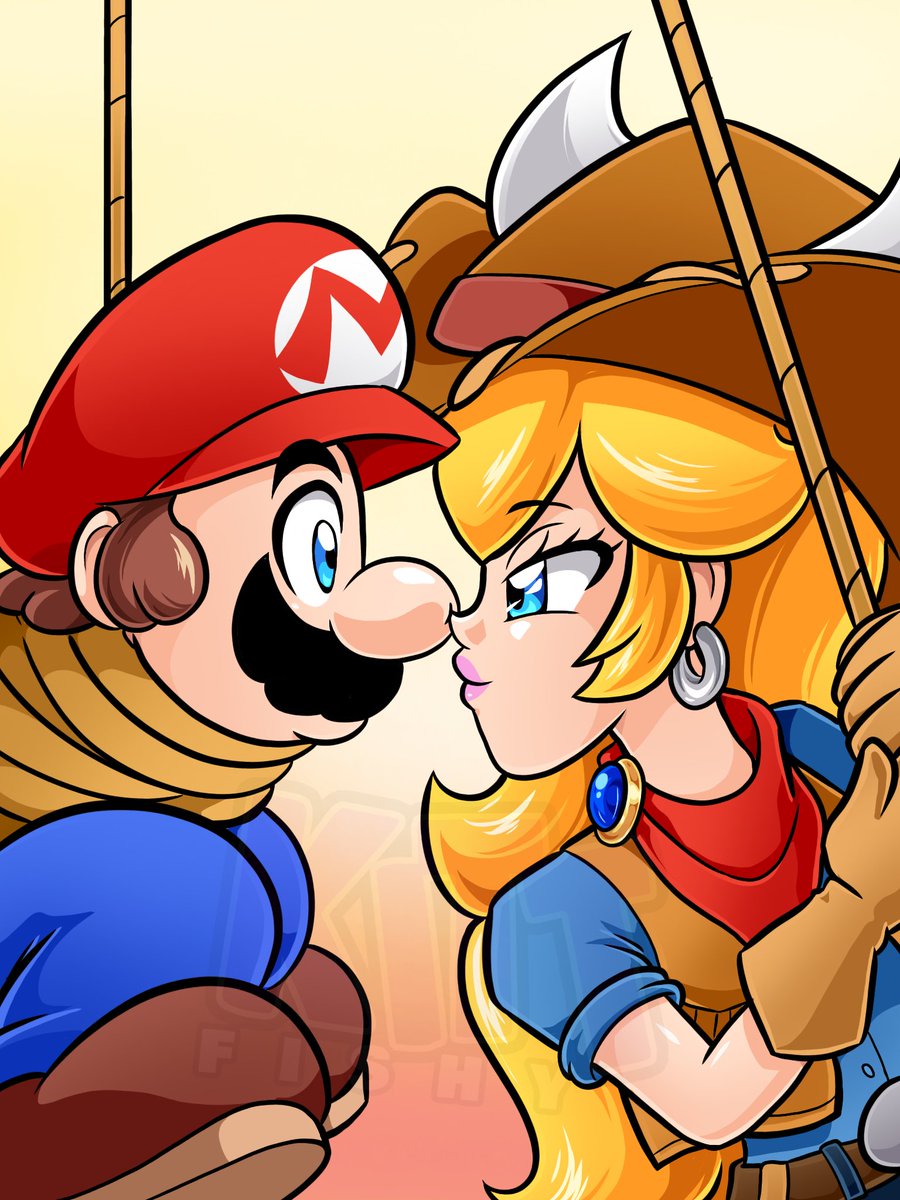 KittFishy's tweet photo. A repost of some Maripeachy, Mareachy, mapreachy, paprino, peppino, la biblioteca 
#Mario #princesspeach #Nintendo https://t.co/0JqKaVy7jh