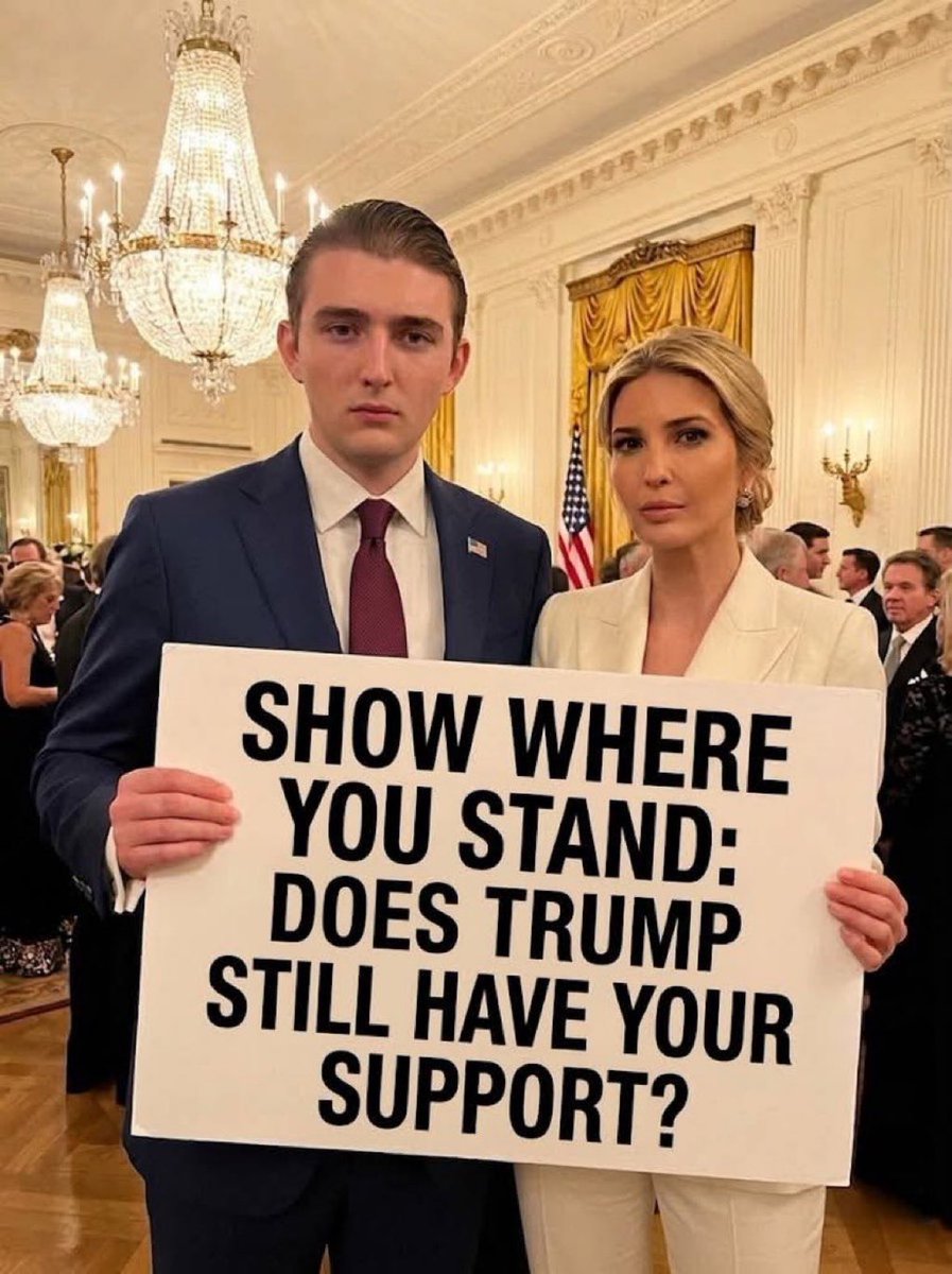 IvankaTrumpUSRV's tweet photo. Be honest...

Yes or No

Share your thoughts. https://t.co/XuD95JuThS