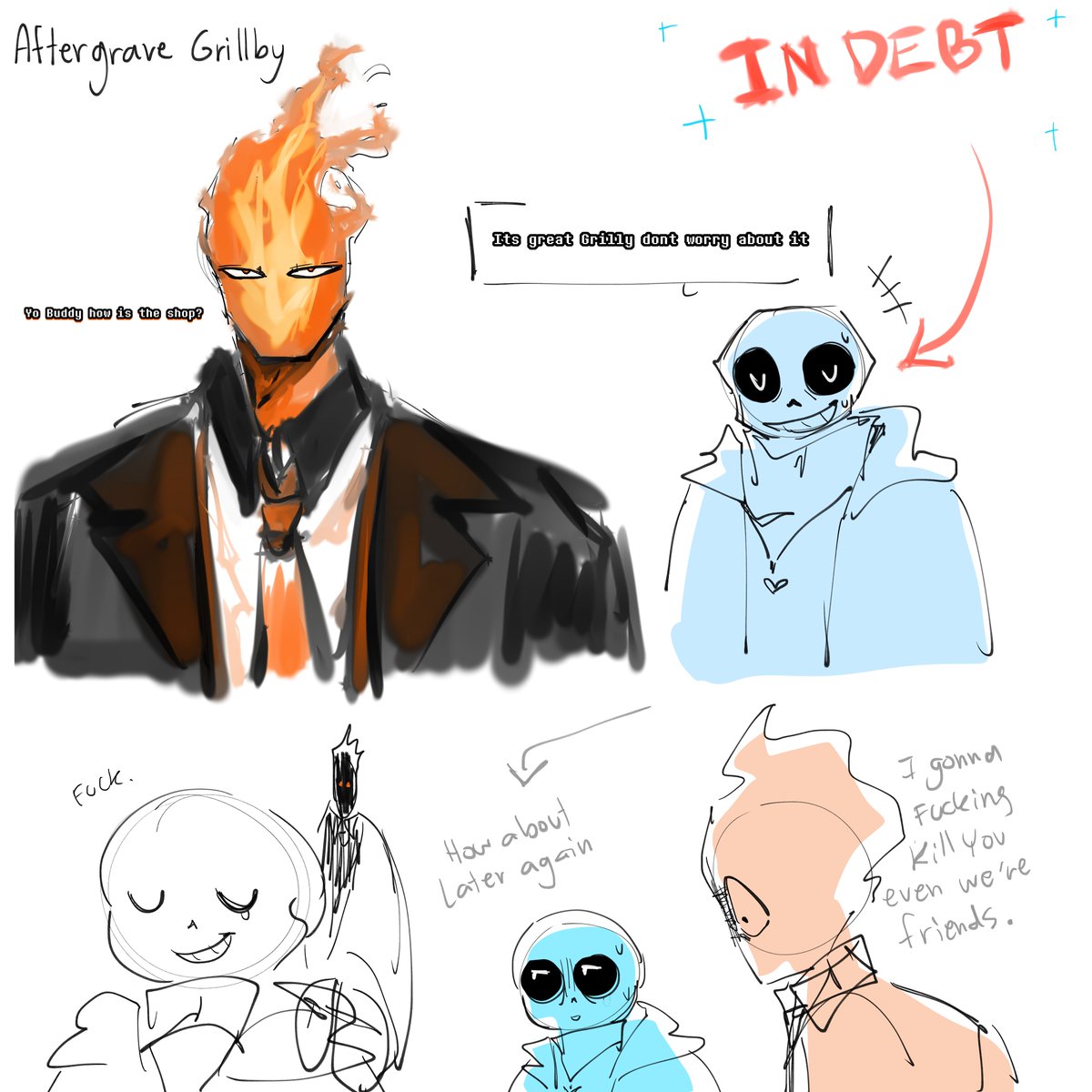 NSFW_ThisUser's tweet photo. Deltarune au timeline lore + doodle art
#deltarune https://t.co/ErgsZhiVNg