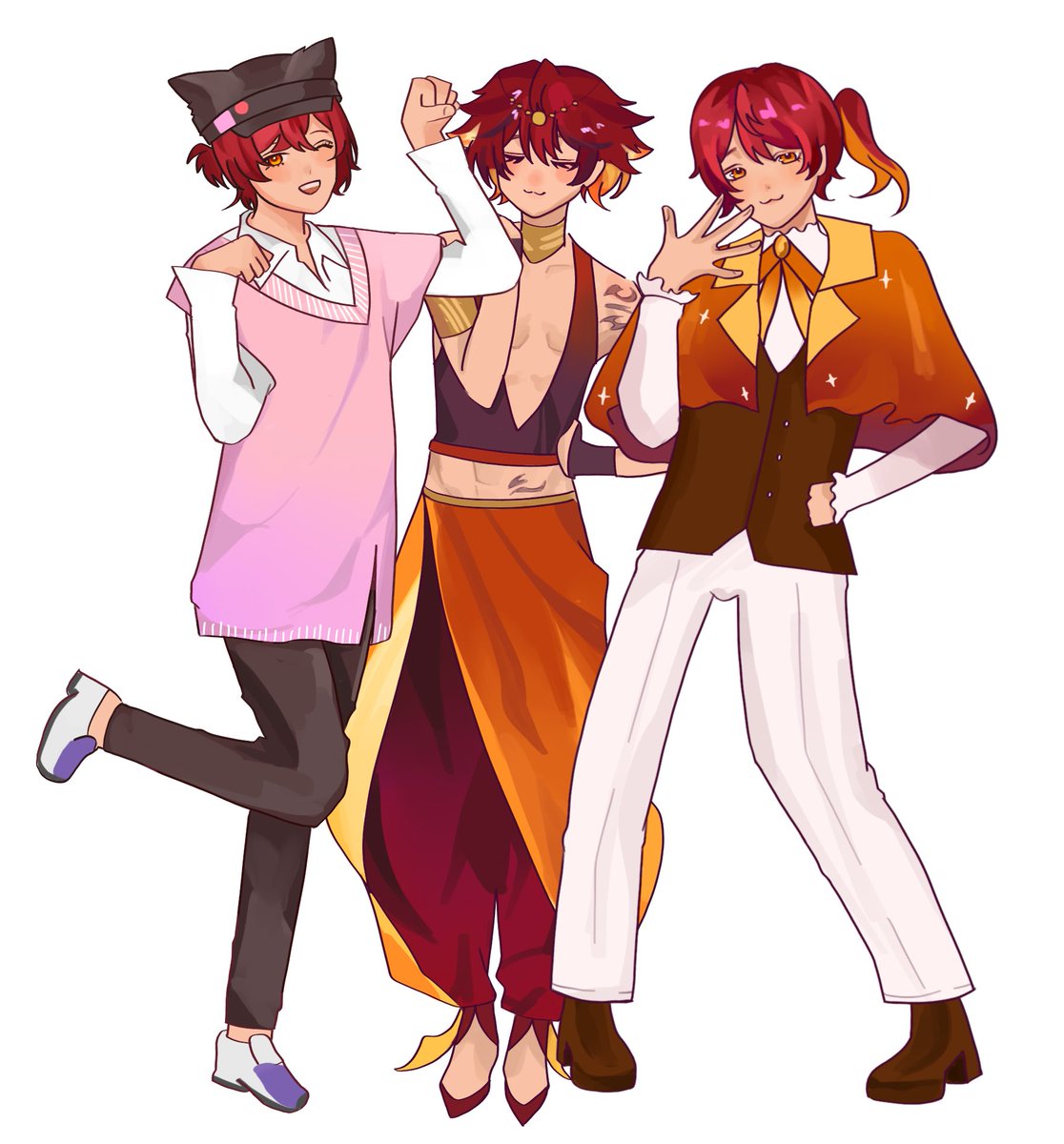 tarotangyuen's tweet photo. Thank you for everyone’s support on this mv, and the cinderbuns who let me draw their cindersona 🥹♥️ Originally, I was going to sing one of the choruses but got too embarrassed haha so here’s a behind the scenes! anyway 🔗 below for your cindersona pngs from this mv 🥹🤍 https://t.co/gvSe0VYQQW