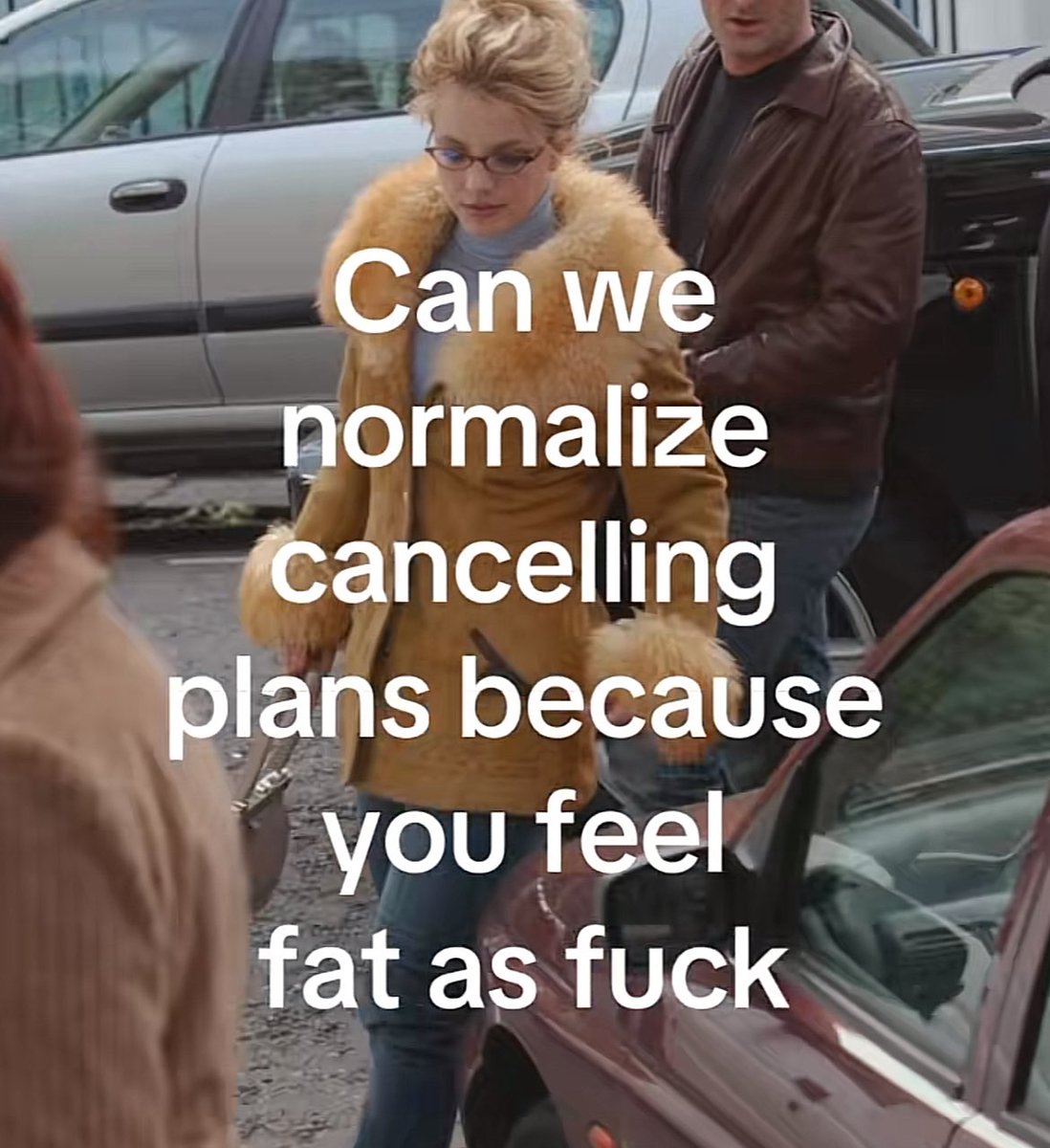 tinypinkrose's tweet photo. “Wanna hangout?” No, I’m FAT 🫩 https://t.co/5lCeKUoVtT