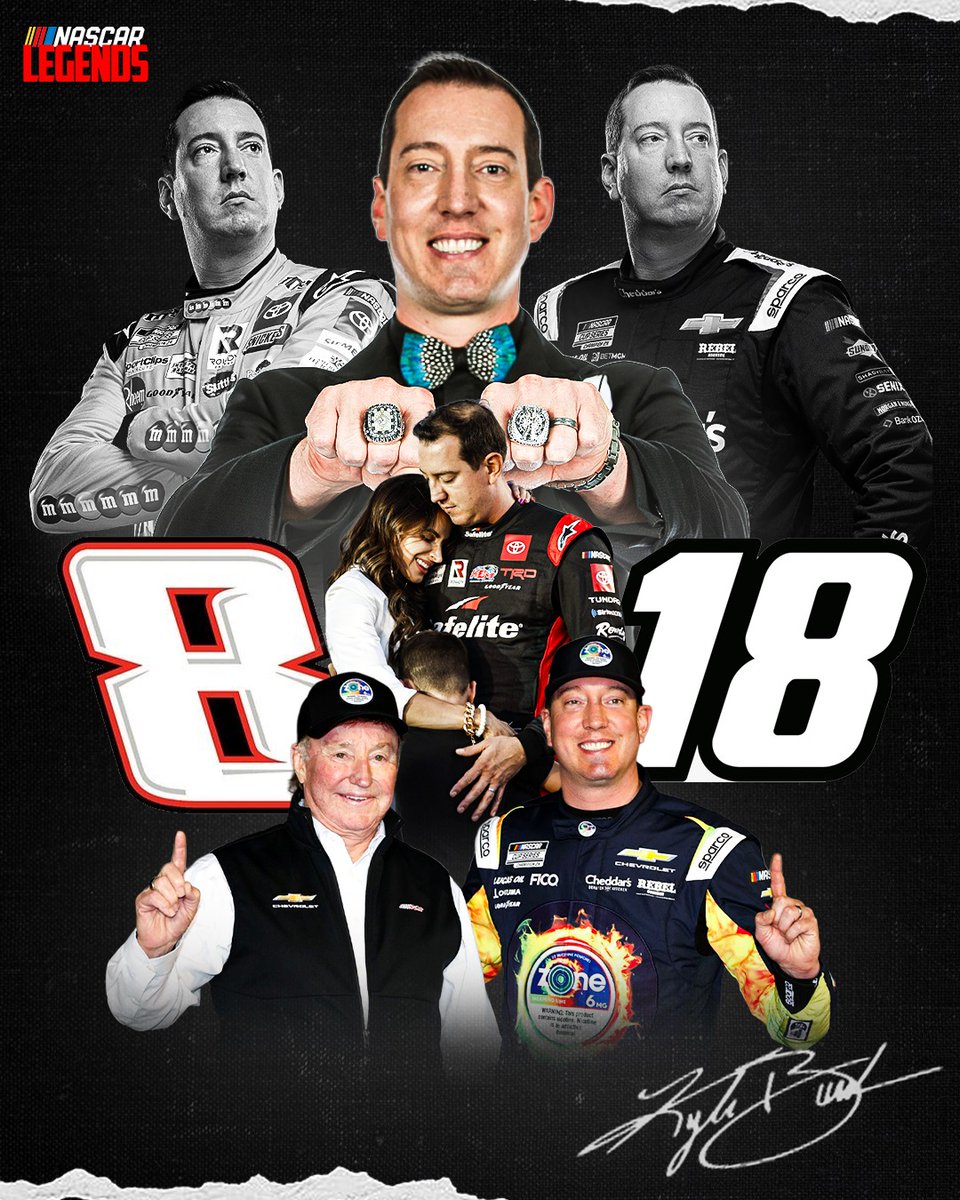 NASCARatSK's tweet photo. Forever Rowdy.

#KyleBusch https://t.co/m3Y5fncC0i