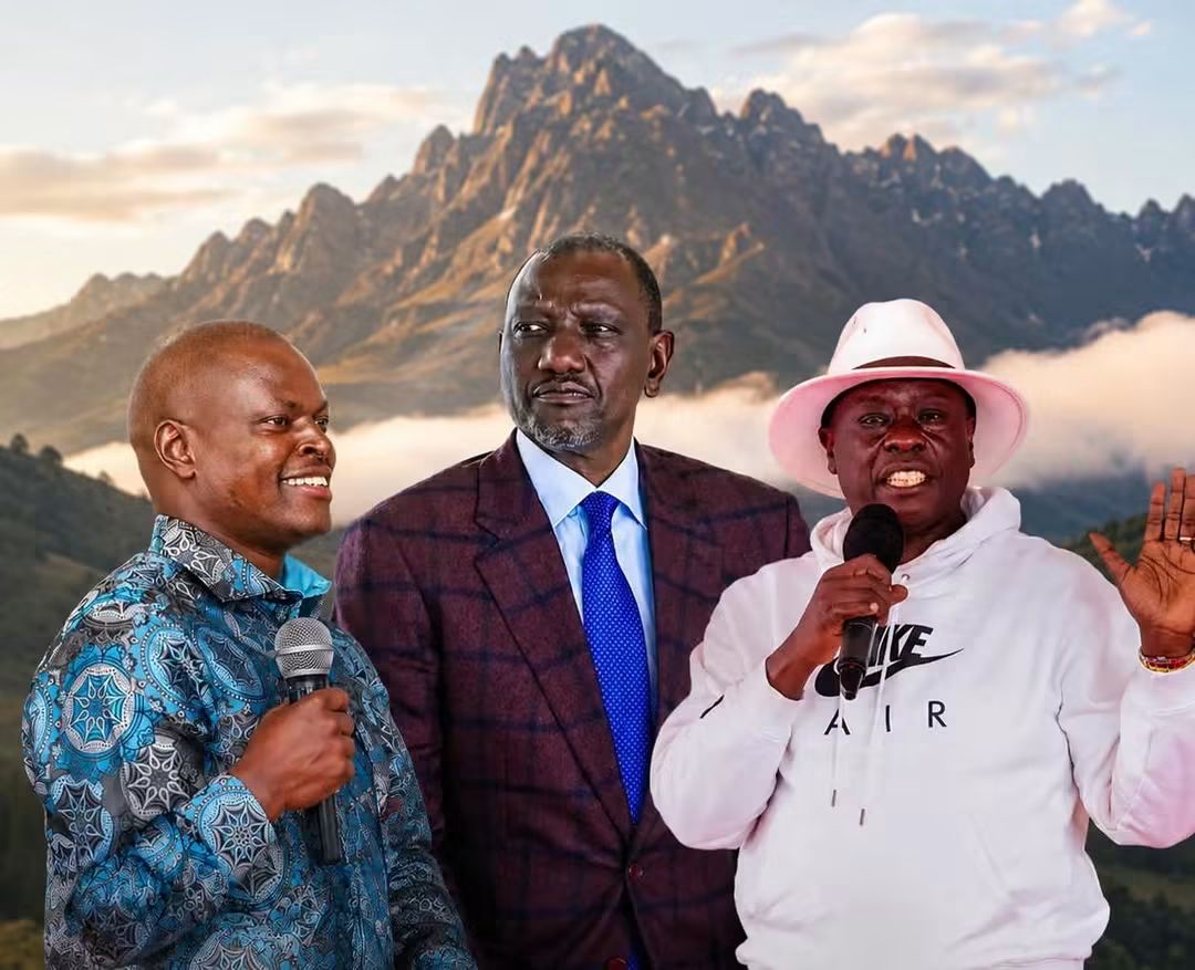 georgediano's tweet photo. Mt Kenya is very different. Leaders are the ones who join the people where they want to be, not the other way around. Let nobody lie to you, the person who will be Kenya's president in 2032 will be from the Mountain. Ndindi Nyoro is presenting himself as a leader with an agenda, without resorting to insults. 

You will hardly find him insulting & calling others tukunias & Soprano. There is nothing wrong with him having his own party in the opposition. The danger of having one dominant party in a region is that it creates a bandwagon of inept leaders... the likes of Kururia, Kawanjiku and Sudi. 

As it stands, visionary leaders in Mt Kenya will choose his party over DCP. The only blunder Gachagua could make now is to attack Ndindi Nyoro. That could force Mt Kenya regions that are yet to produce a presidential candidate to regroup. 

What if Ndindi decides to deputize Matiang’i or Sifuna? Will they still profile them as moles? In fact, Matiang’i has welcomed Ndindi into the opposition and said he’s ready to work with him. What’s with this sense of entitlement among DCP shrine sycophants?

Makasiriko mingi haisaidi, Kila mtu auze sera yake. This is not the time to fight one another. If DCP believes they're dominant, mbona kapanikii. Mkimaliza kupigana, mkae mkijua uyo mwanaume hapo katikati anawangojea namna hatari. Chesaa!!!