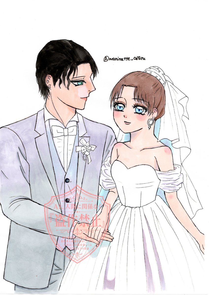 waninatte_od0ru's tweet photo. 赤明ウェディング

推しカプのウェディング姿はなんぼあってもいいですからね!!! https://t.co/ufhk6kH7GQ