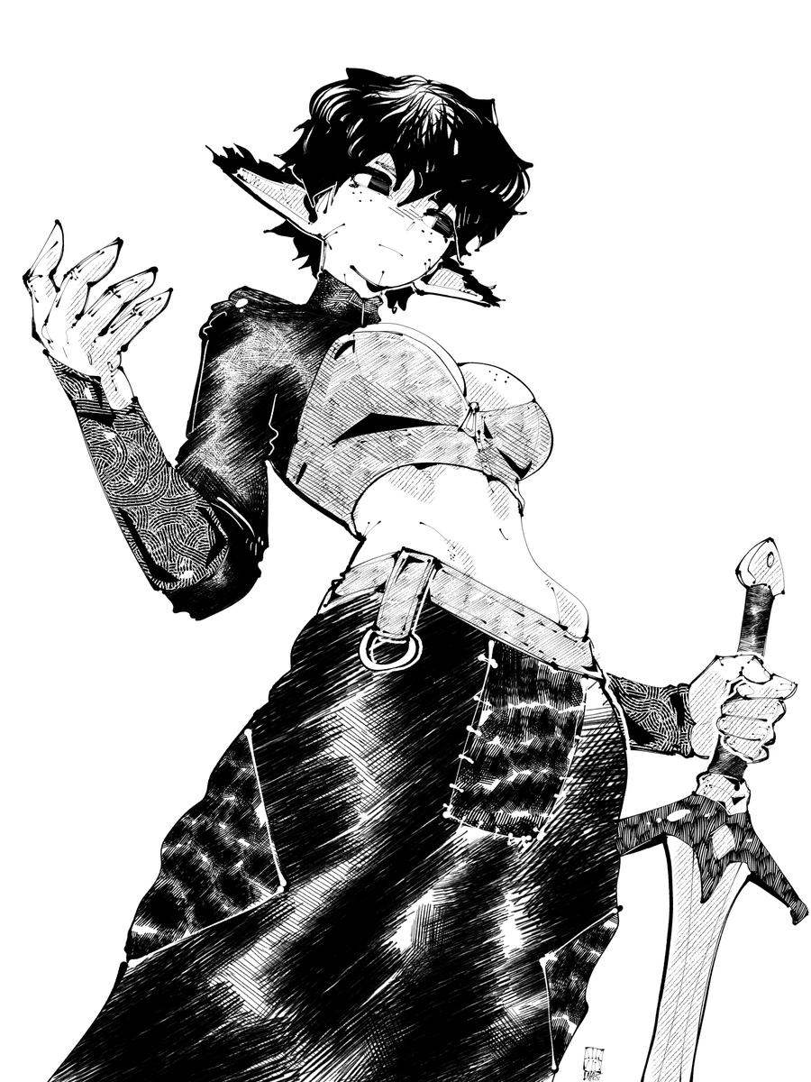 miregeist's tweet photo. Bounty hunting #elfgirl https://t.co/RwvNWfEGJb