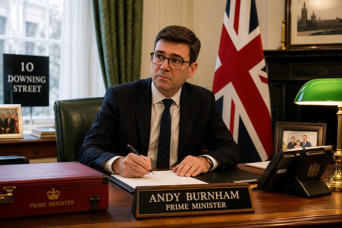 AmericaRecharge's tweet photo. This man is Andy Burnham the Prime minister of UK 🇬🇧🇬🇧

What do you think about him ??

A) Strong Leader 💪 

B) An Idiot 😡 https://t.co/uSdVtNkNGi