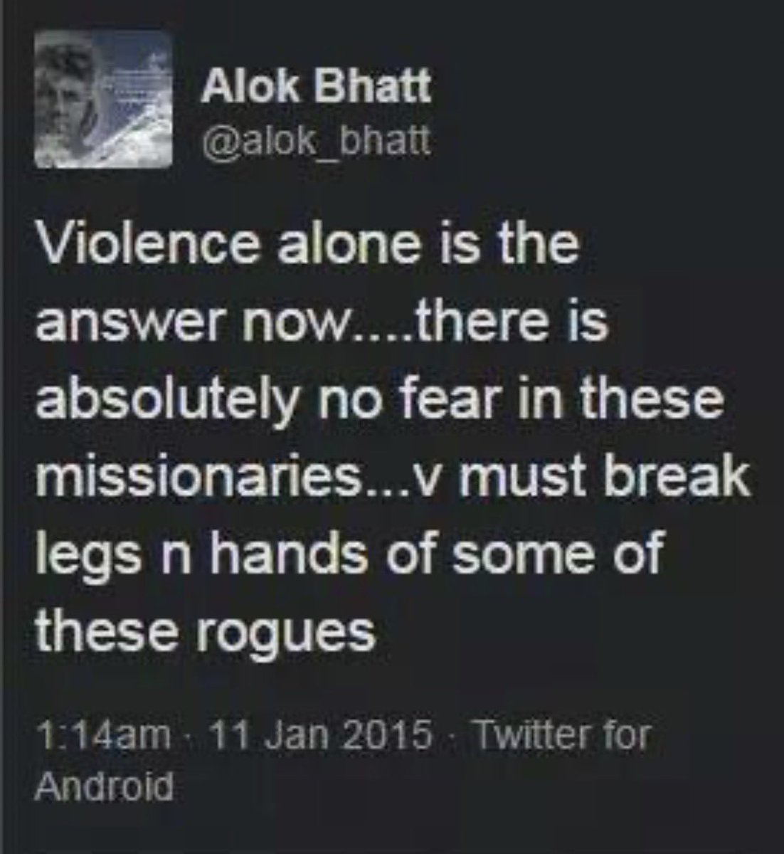 RanaAyyub's tweet photo. Has Prime Minister Modi’ s latest appointee, Alok Bhatt, deleted this https://t.co/SsmLTTIs17