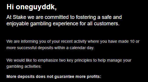 thepappakubasso's tweet photo. OHH Nooo ! @Stake is worried about me chasing losses, but I'm like WHERE THE FOOK IS MONTHLY ?

Ps. All jokes aside remember to not loose your head while gambling ! https://t.co/39upzjd1ow