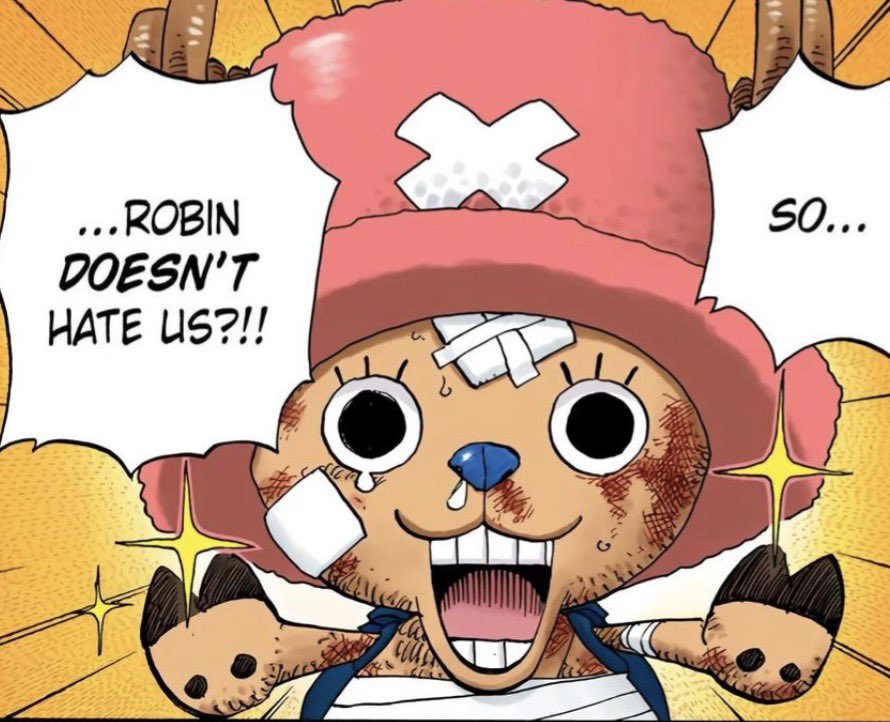 zororobinwife's tweet photo. little does chopper know robin could never hate the strawhat pirates https://t.co/fXIfjVgW1Q