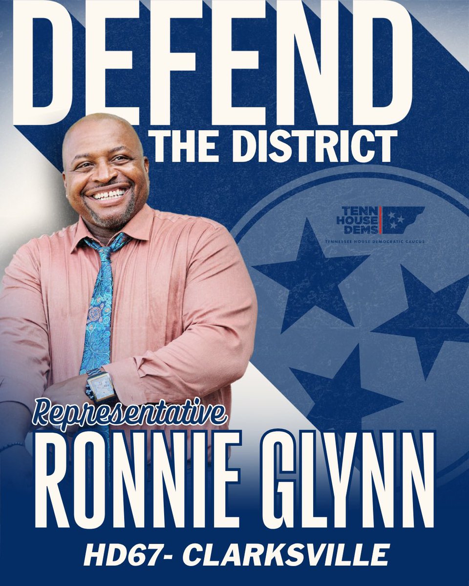 TNDemocrats's tweet photo. HD 60 &amp; HD67 have been served well by Rep. Shaundelle Brooks and Rep. Ronnie Glynn- we know our caucus is better when we have their voices on the Hill. https://t.co/OUC6m7LBzH