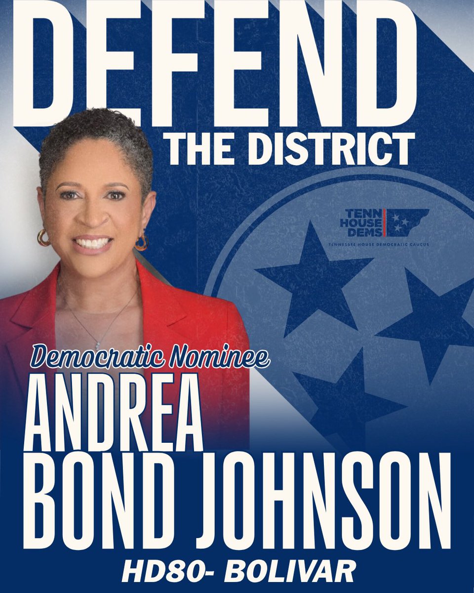 TNDemocrats's tweet photo. HD59 and HD80 have been left open as Rep. Caleb Hemmer and Rep. Johnny Shaw retire from the House. We have incredible candidates in Mark Proctor and Andrea Bond Johnson, but we need your help getting their name recognition up. https://t.co/XGG3XrSlb2