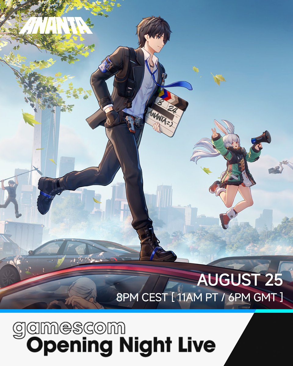 AnantaGame_ES's tweet photo. ¡Ananta llega al gamescom 2026 Opening Night Live (ONL)!

█ Fecha y hora:
25 de agosto de 2026 | 8 PM CEST | 12 PM CDT | 3 PM ART

█ Dónde ver:
En directo en los canales oficiales de gamescom

¡Sigue atento a @AnantaES!

#AnantaONL https://t.co/lxCNHWPKYQ
