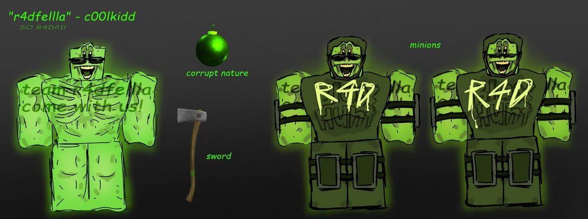 B3arzandoyeah's tweet photo. R4DFELLLA SKIN CONCEPT
#R4DMEANSR4DIATIONN #robloxforsaken #forsaken https://t.co/AlqDGAfWjX