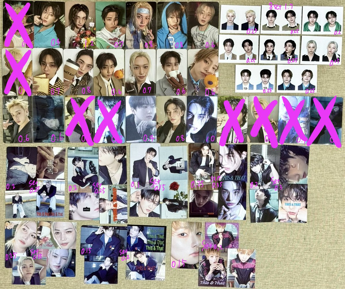 annyon143's tweet photo. 스트레이키즈 포카 양도 콘서트 THIS THAT 

준등기 0.2〜［gs ❎］
until 8/19 close

kkt、dm

skz straykids wts sell 스키즈 miroh in life noeasy maxident 5star ate hop karma 방찬 리노 창빈 현진 한 필릭스 승민 아이엔 Bangchan Leeknow Changbin Hyunjin Han Felix Seungmin I.N  RUN IT 1 https://t.co/gMUD76i8Gb