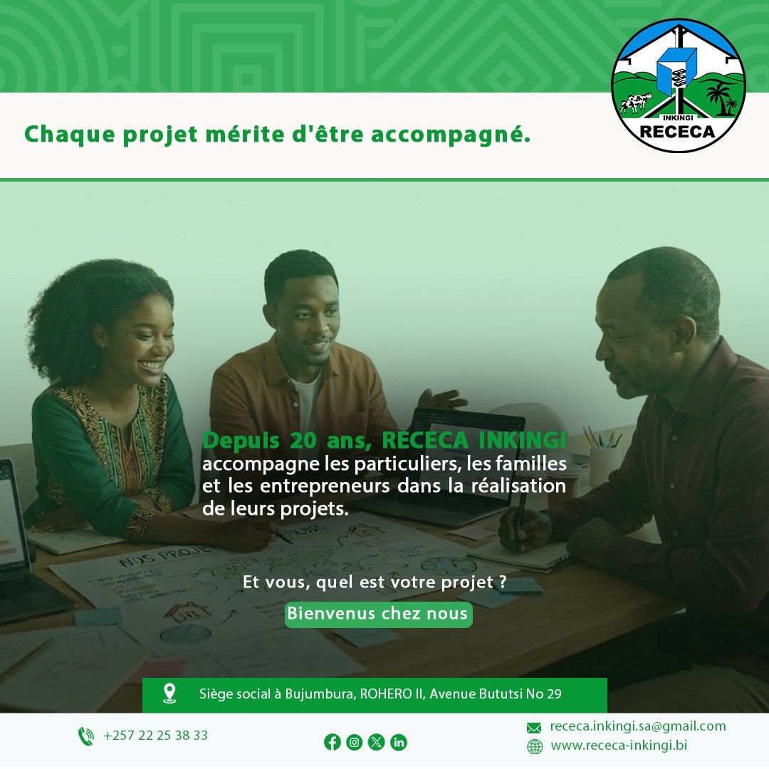 Receca_Inkingi's tweet photo. Parce que derrière chaque crédit...
il y a une famille.
un commerce.
une entreprise.
un avenir.

Et vous, quel est votre projet ?

💬 Partagez-le avec nous en commentaire.

#receca #inkingi #financegoals  #innovations https://t.co/fAzpwGijJK