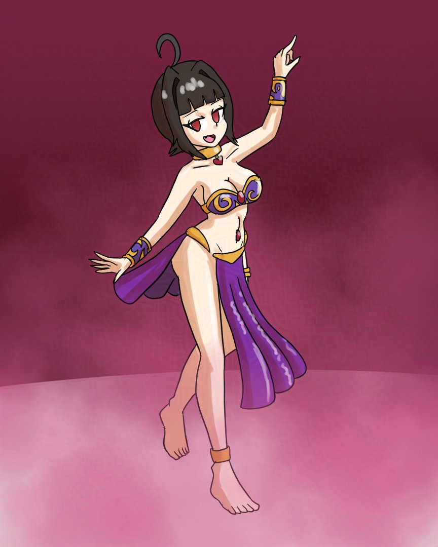 NotMythkaz's tweet photo. Horny drawing
Denah from World Flipper Hypnotized and doing some harem dancing
Enjoy!
#WorldFlipper #Hypnosis #ワーフリファンアート #ワーフリ https://t.co/TSm44ZLVOX