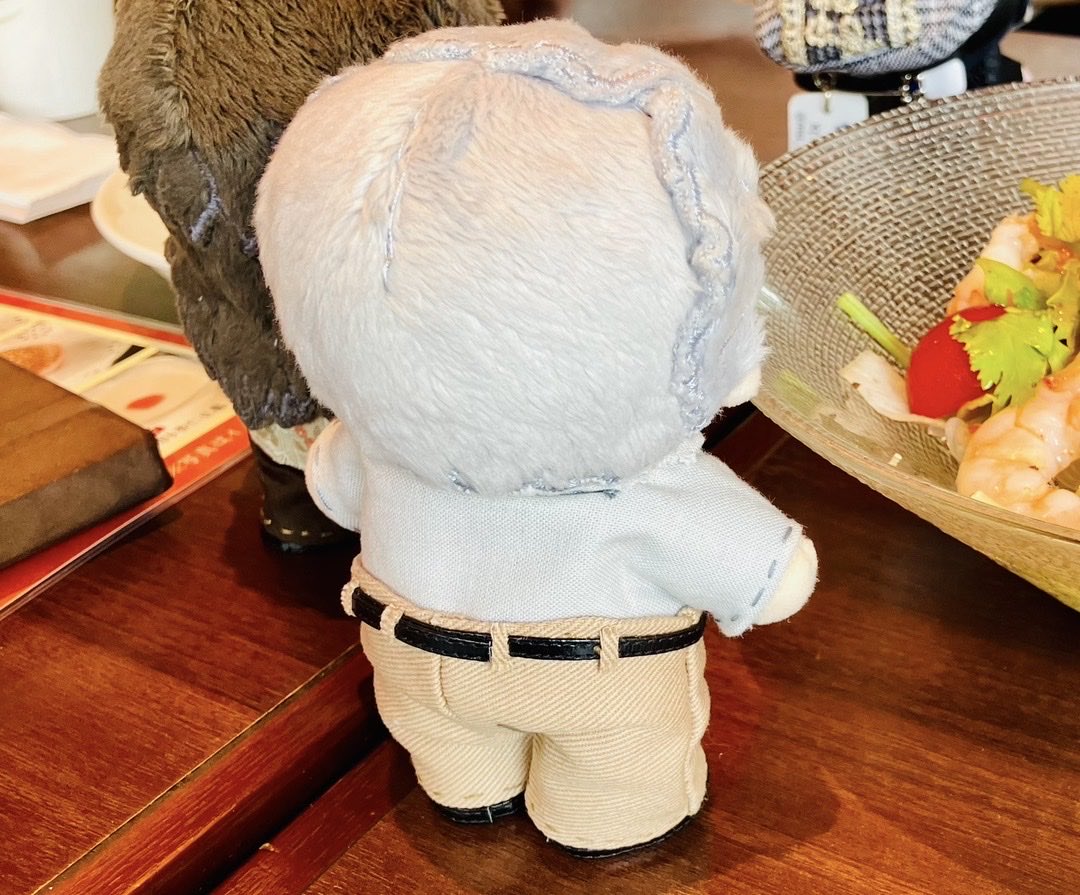 mrk_FM09's tweet photo. うちのぬいﾎﾞｽこだわりの尻(再掲) https://t.co/1ohNb171Bc
