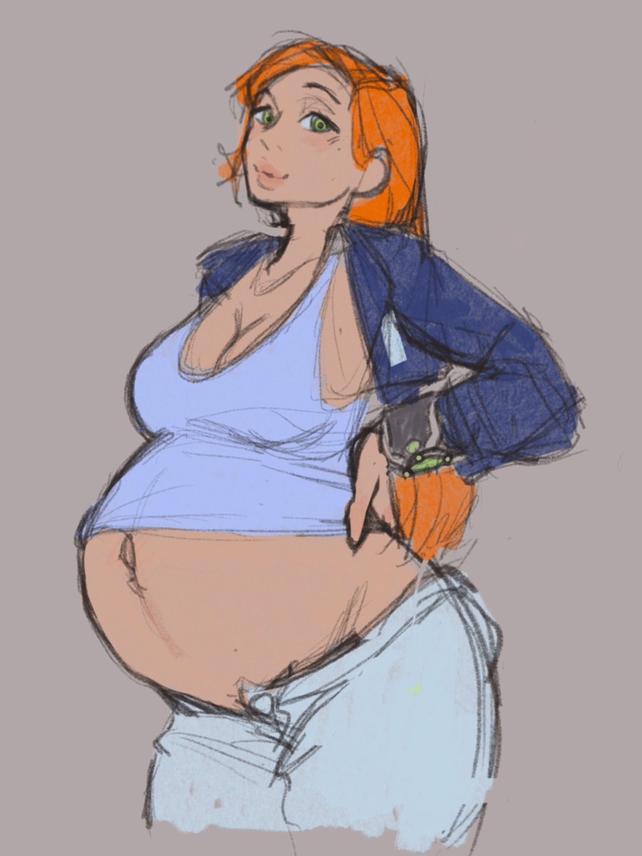 Eiosios's tweet photo. The peps over on DA seemed to like my pregnant Gwen 10 AU, so I guess you guys can have some too :P

More “lore” and the aliens on my DA if you’re interested! https://t.co/F5ou2ou8gN