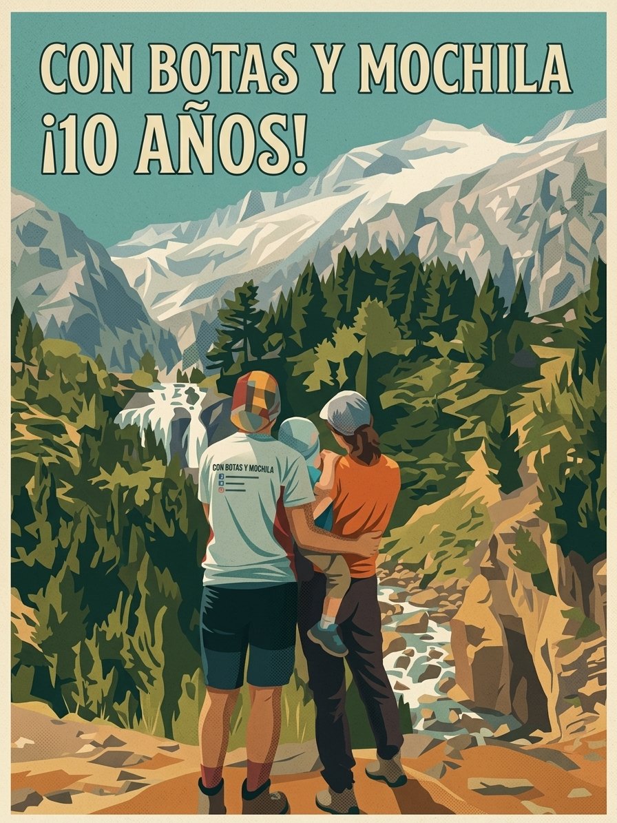Conbotasymochil's tweet photo. ¡Con Botas y Mochila CUMPLIMOS 10 añazos!🎂
10 años desde que nuestro pequeño blog daba sus primeros pasos.
Viajando por el mundo y recorriendo todo el Pirineo aragonés.
Intentando relatarlo todo con naturalidad, sencillez y sin condimentos.
Aquí un pequeño resumen de todo ello: https://t.co/RJGA0CtlNz
