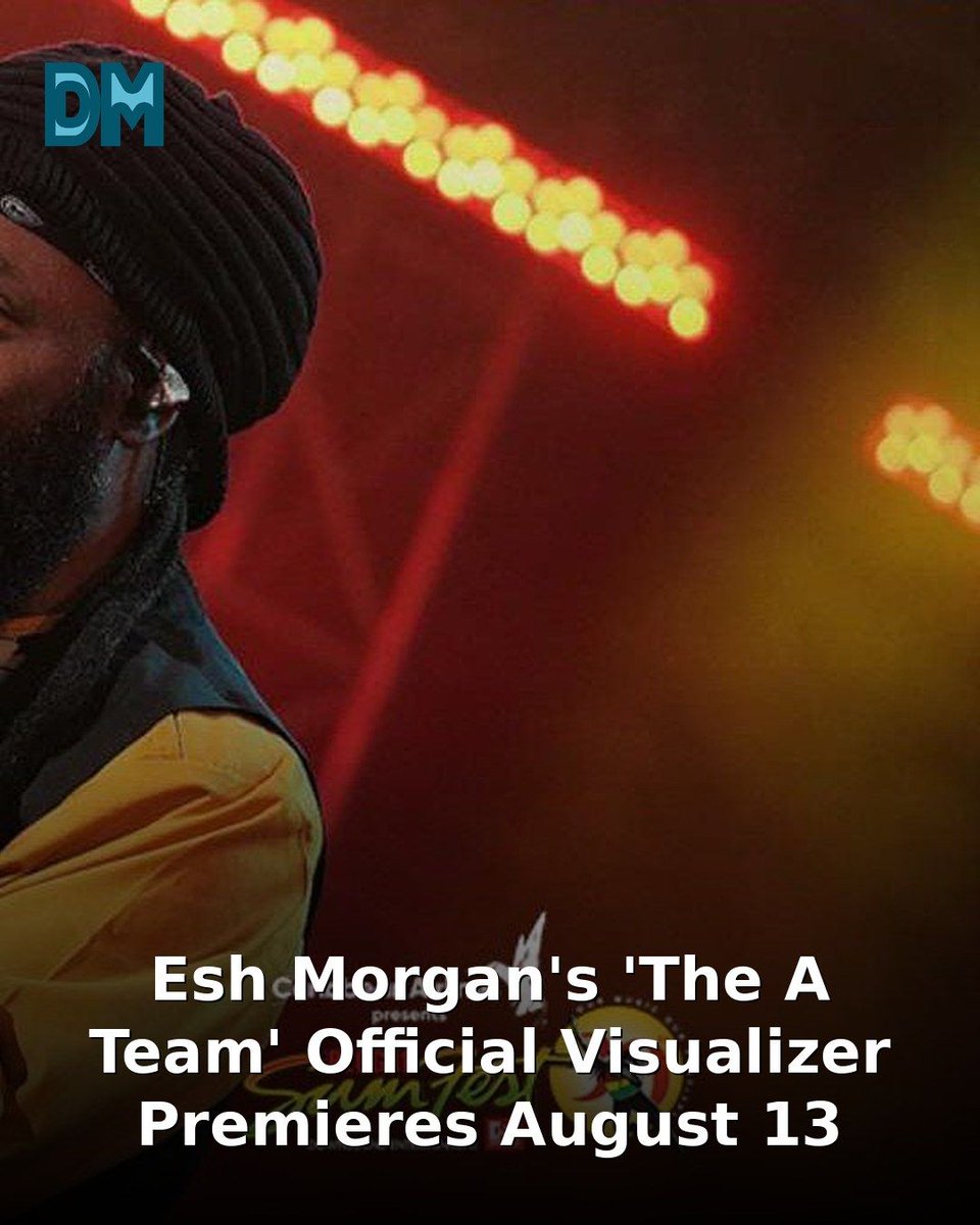 dancehallmag's tweet photo. Esh Morgan's 'The A Team' visualizer drops August 13. The countdown is on.

#DancehallMag #EshMorgan #TheATeam

https://t.co/wVI6kEwcYn https://t.co/2RexAuNium